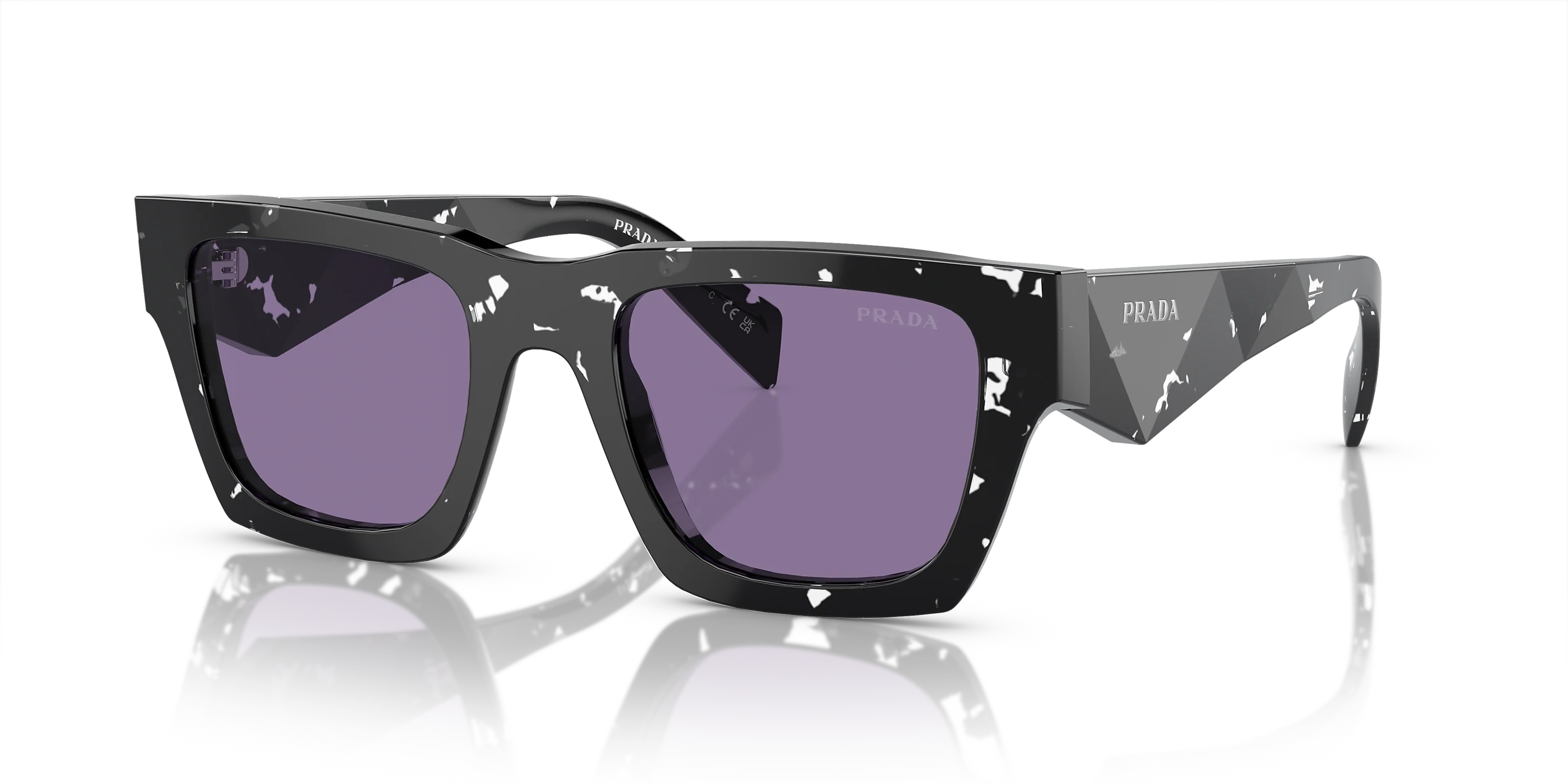 PR A06S Black/Violet Mirror Internal Silver M