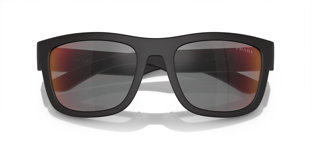 PS 01ZS Black/Dark Grey Mirror Blue/Red XXL - Image 5