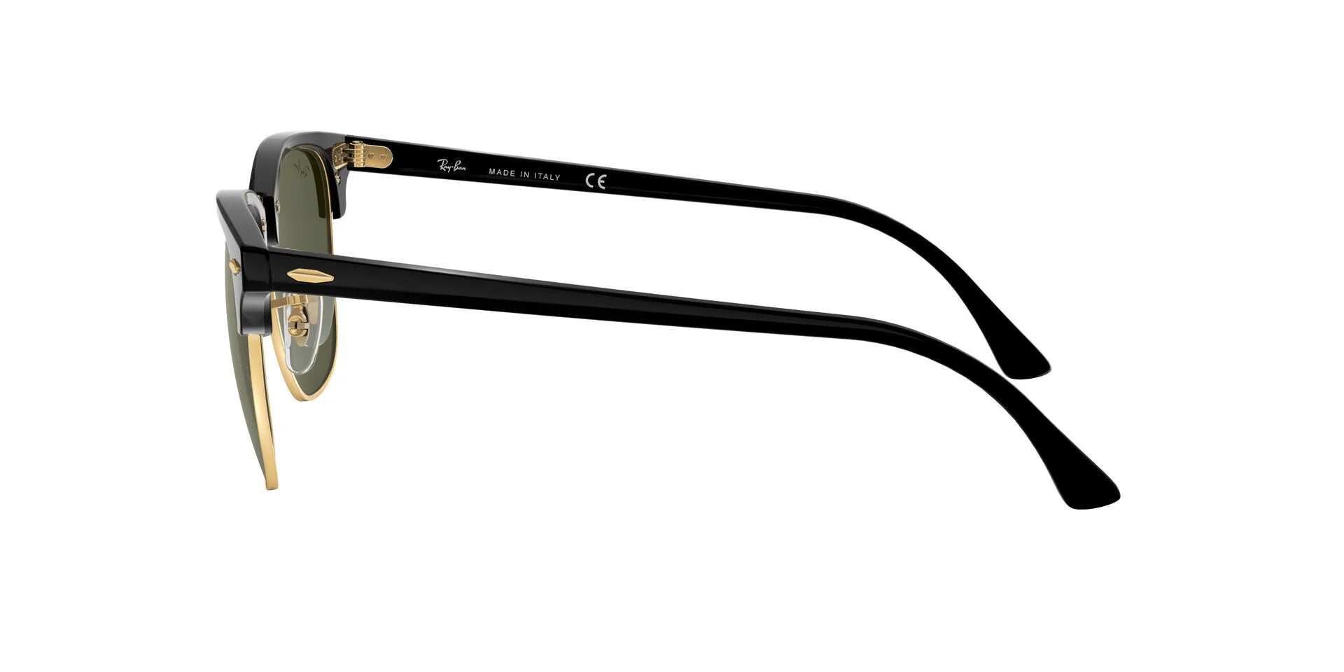 RB3016 Clubmaster Classic Black/Green M - Image 3