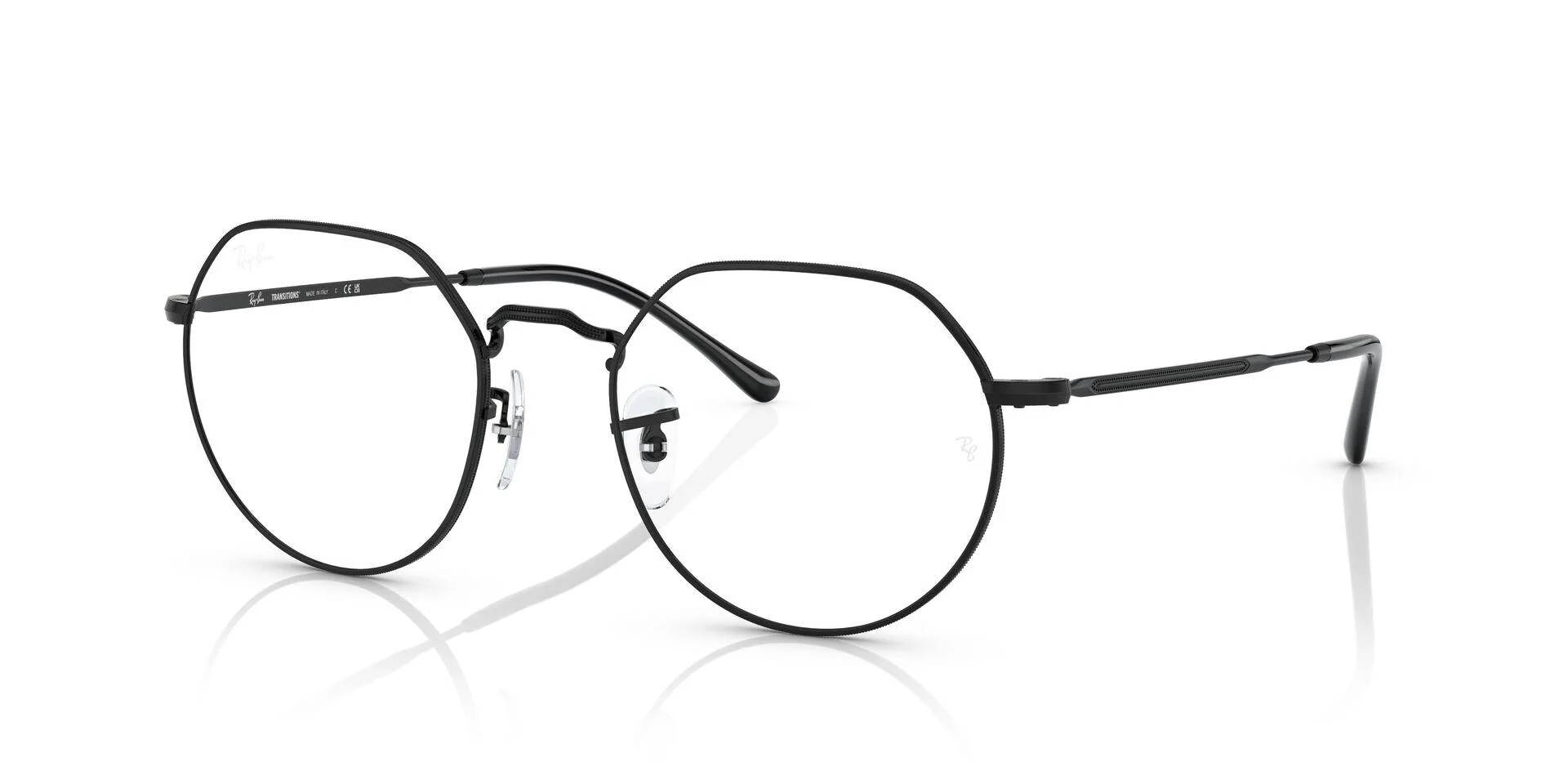RB3565 Black/Clear/Blue L