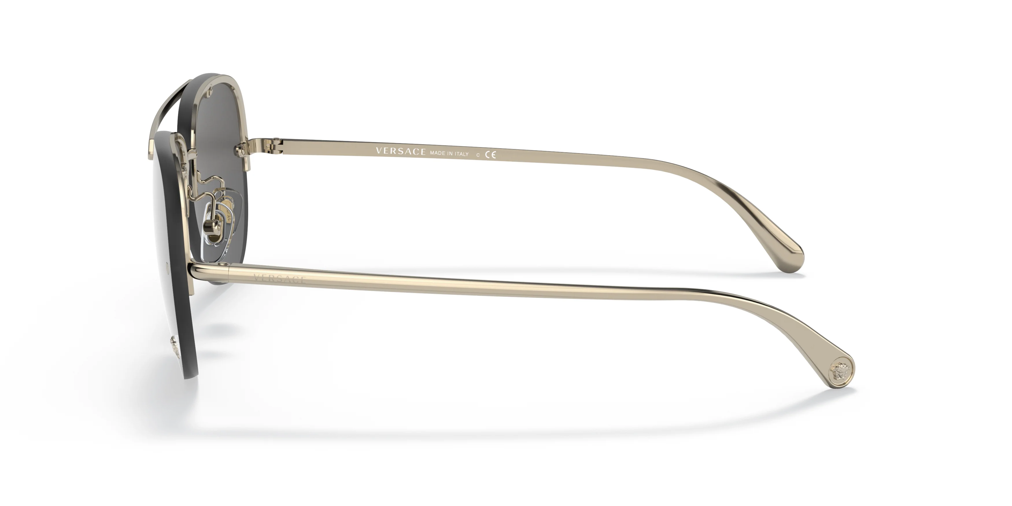 VE2231 Gold/Light Grey Mirror Silver L - Image 3
