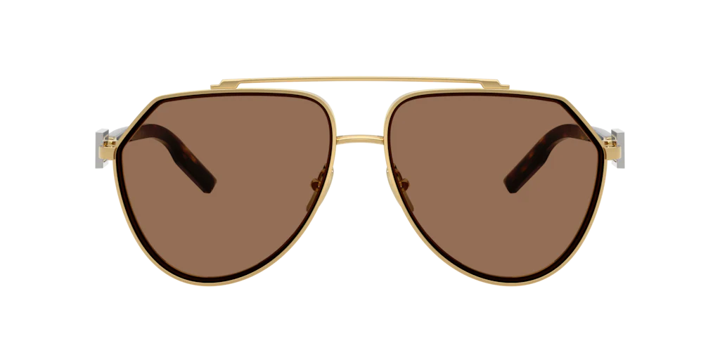 DG2315 Dolce & Gabbana Gold/Brown XXL - Image 2