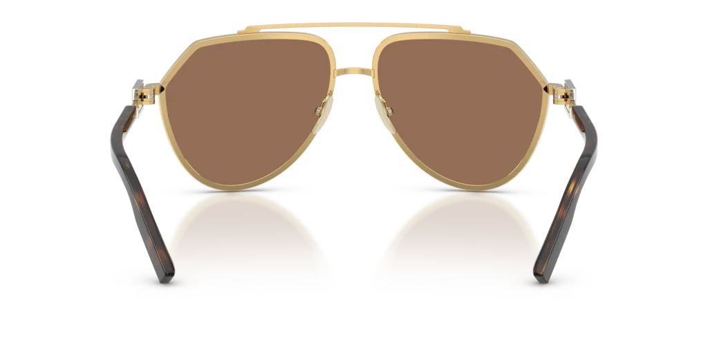 DG2315 Dolce & Gabbana Gold/Brown XXL - Image 4
