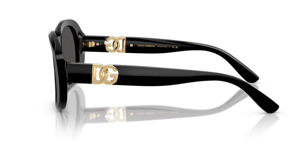 DG4476 Dolce & Gabbana Black/Grey M - Image 4