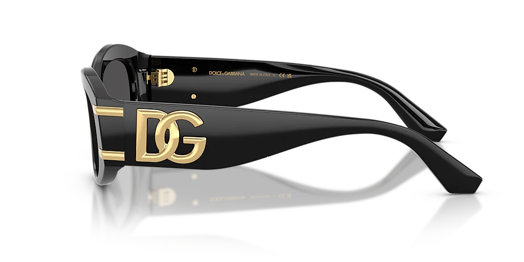 DG4502 Dolce & Gabbana Black/Grey L - Image 3