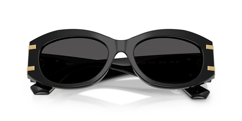 DG4502 Dolce & Gabbana Black/Grey L - Image 5