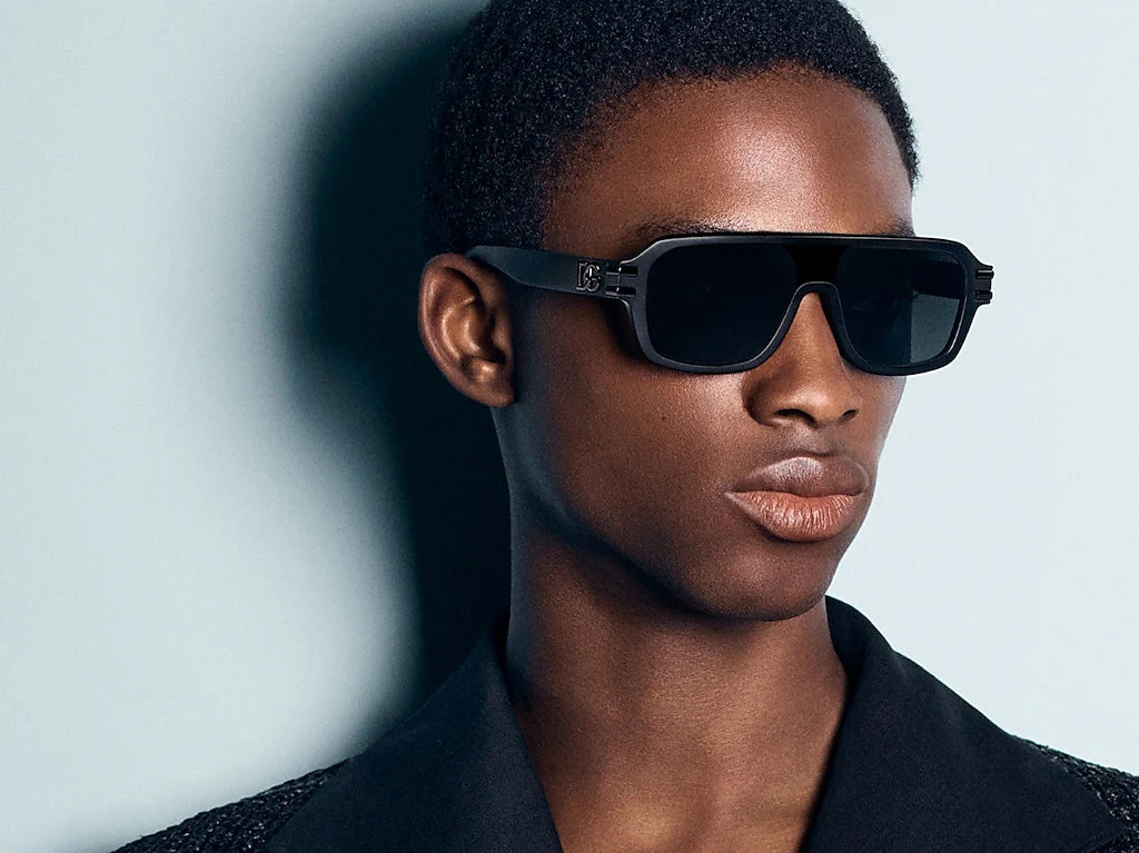 DG4507 Dolce & Gabbana Black/Grey L - Image 2