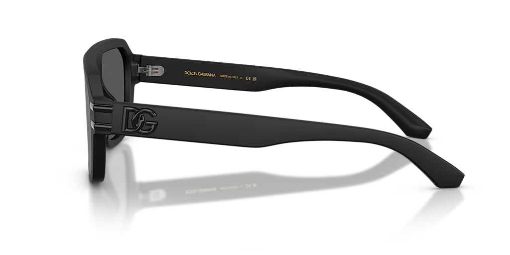 DG4507 Dolce & Gabbana Black/Grey L - Image 4