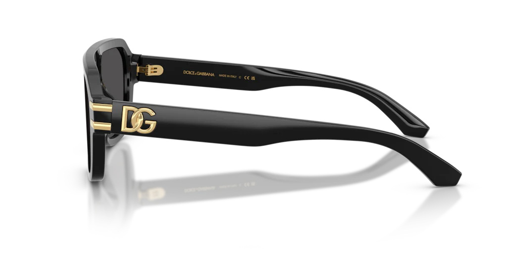 DG4507 Dolce & Gabbana Black/Grey L - Image 3