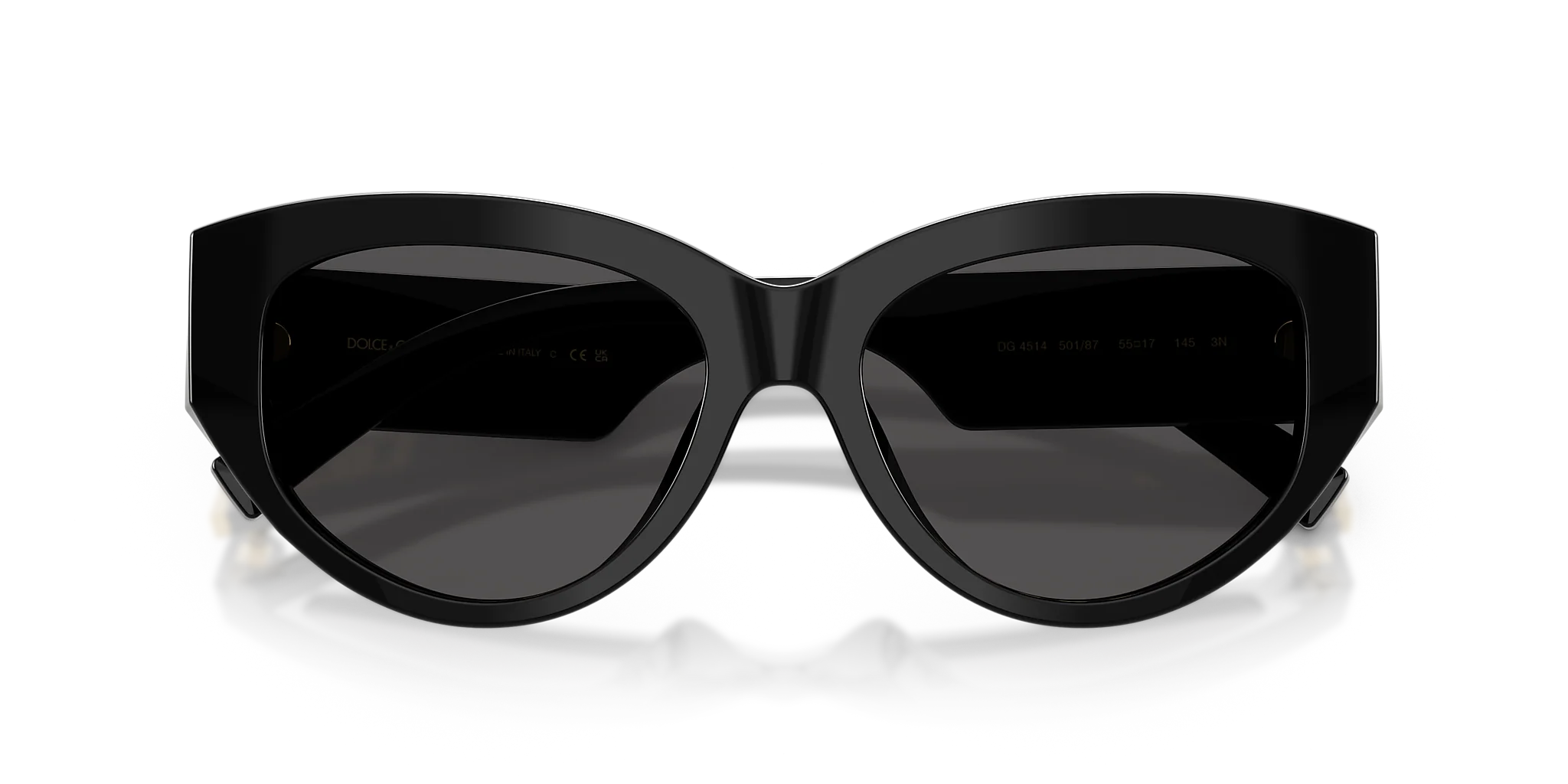 DG4514 Dolce&Gabbana Black/Grey L - Image 5