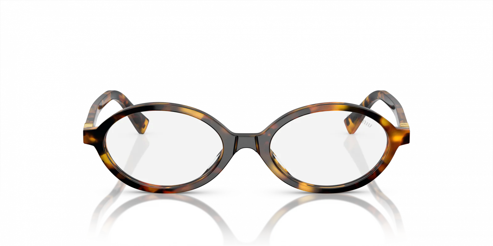 MU 04ZS Miu Miu Honey Havana/Transparent 50 - Image 2