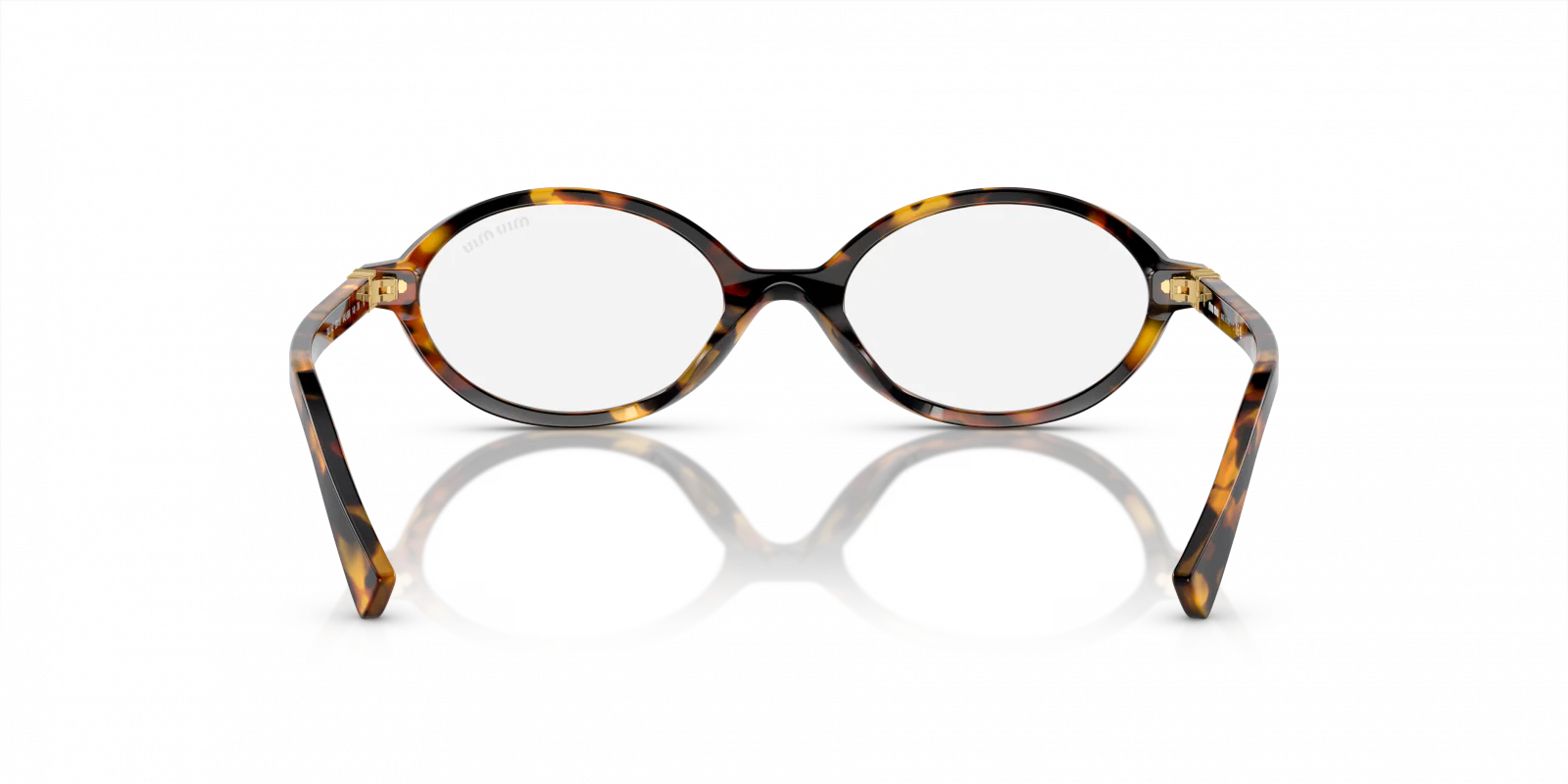 MU 04ZS Miu Miu Honey Havana/Transparent 50 - Image 4