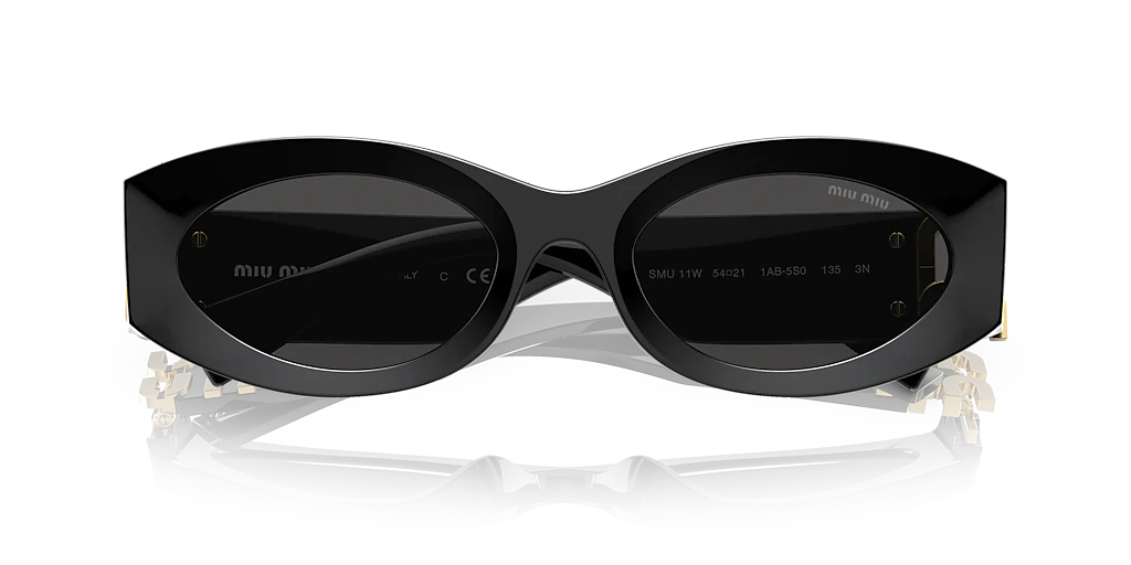 MU 11WS Miu Miu Black/Grey XL - Image 5