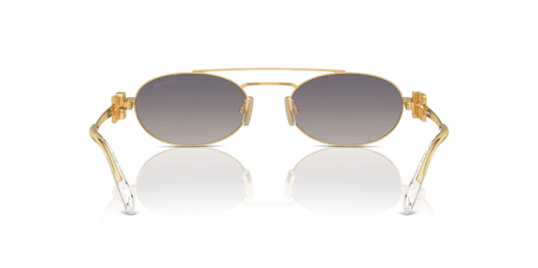MU 54ZS Miu Miu Gold/Grey M - Image 4