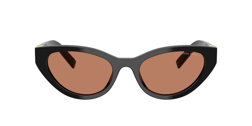 MU A04S Miu Miu Black/Brown L - Image 2