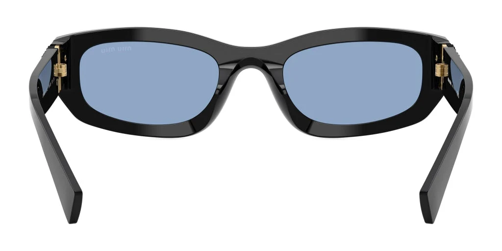 MU B04S Miu Miu Black/Sky Blue - Image 4