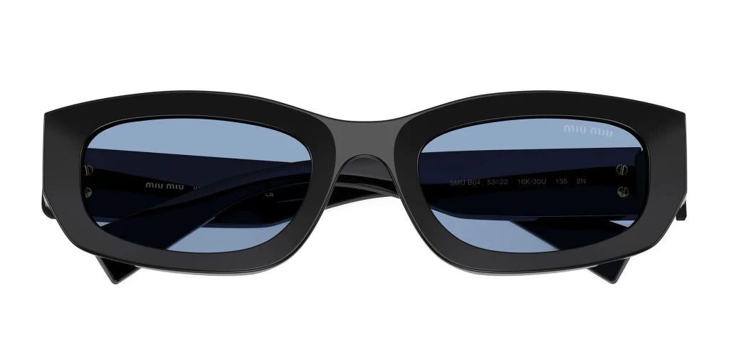 MU B04S Miu Miu Black/Sky Blue - Image 5