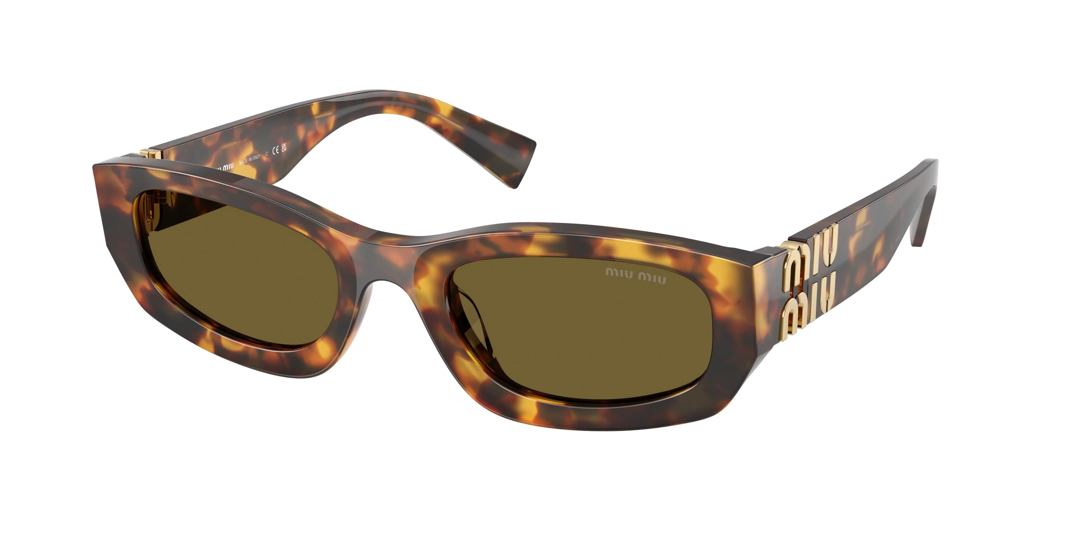 MU B04S Miu Miu Havana Honey/Dark Brown - Image 6