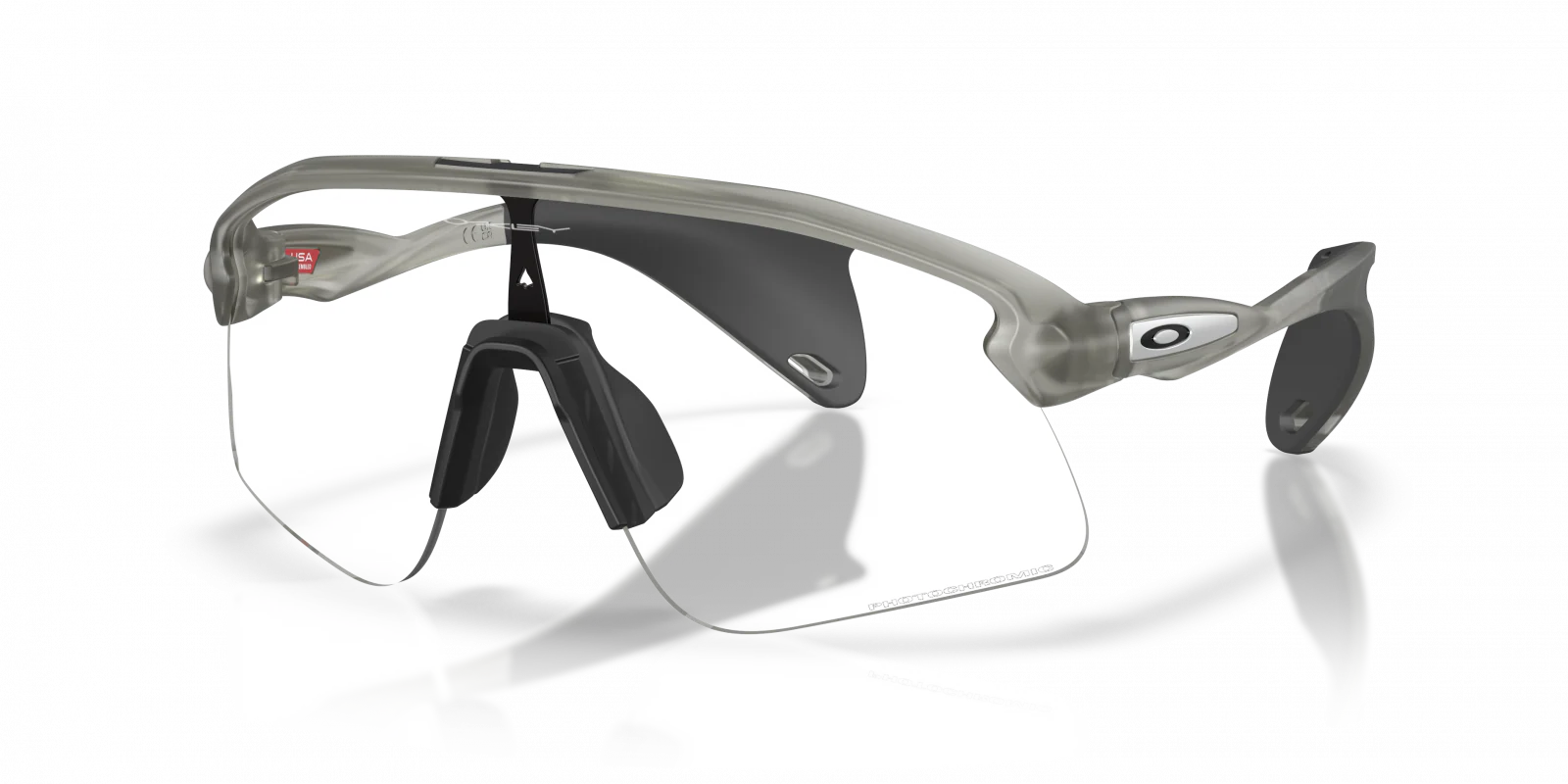 OO9518 Oakley Matte Grey/Black-Clear - Image 12