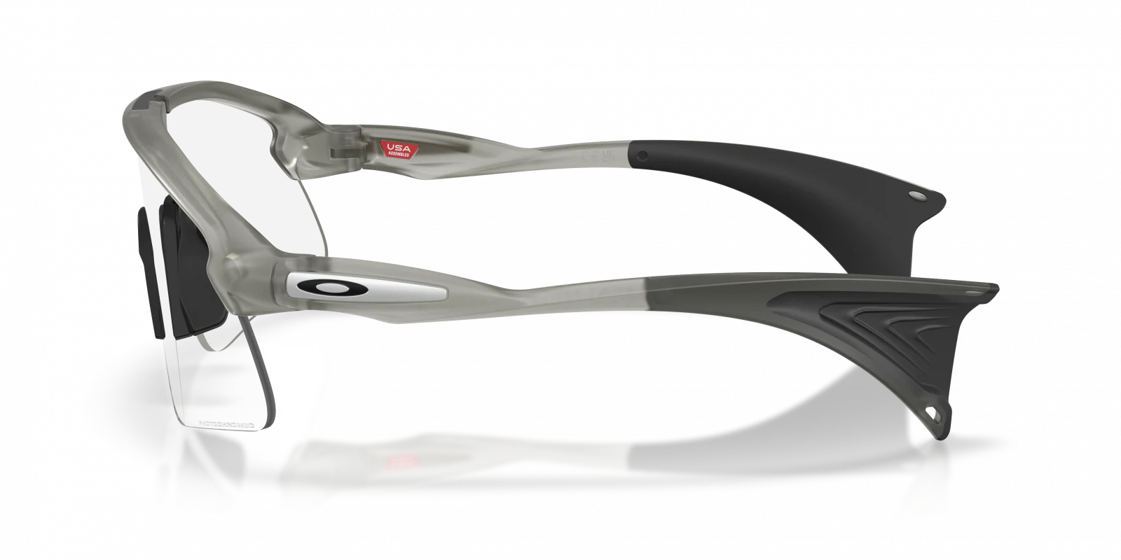 OO9518 Oakley Matte Grey/Black-Clear - Image 6