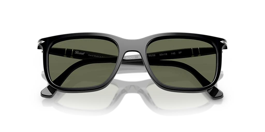 PO3357S - Renzo Persol Black/Green M - Image 5