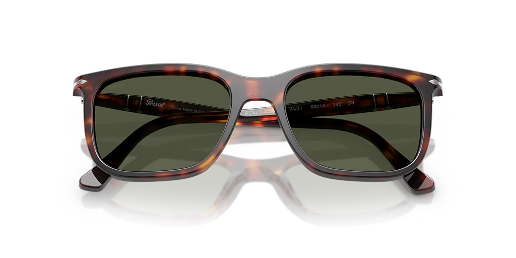 PO3357S - Renzo Persol Tortoise/Green M - Image 5