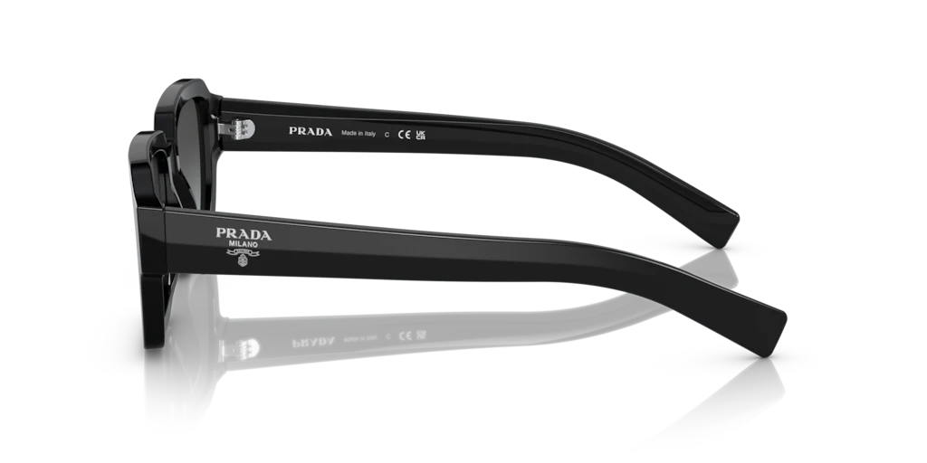 PR 02ZS Prada Black/Grey S - Image 3