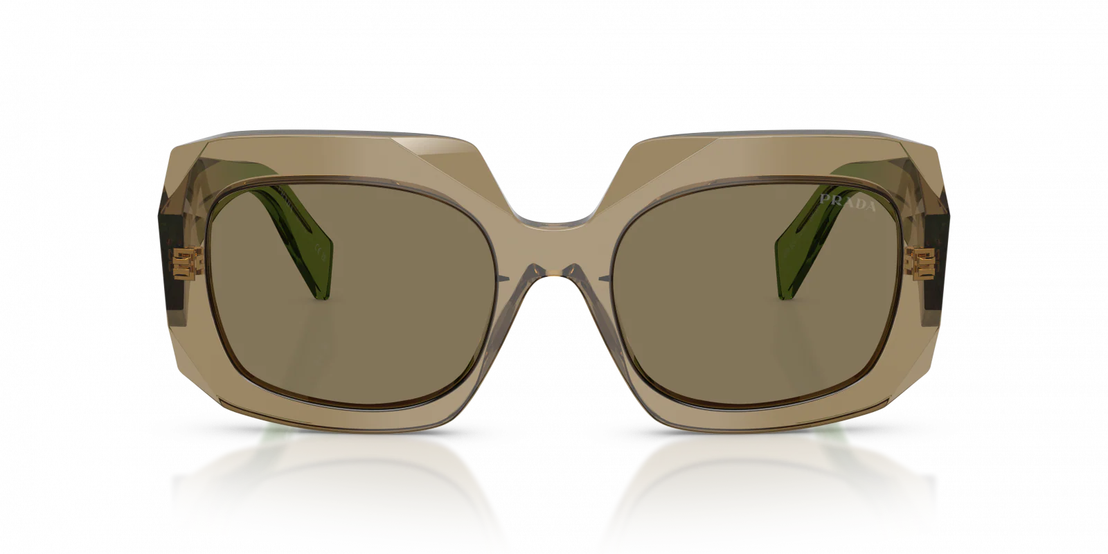PR B23S Prada Light Brown Green/Light Brown M - Image 2