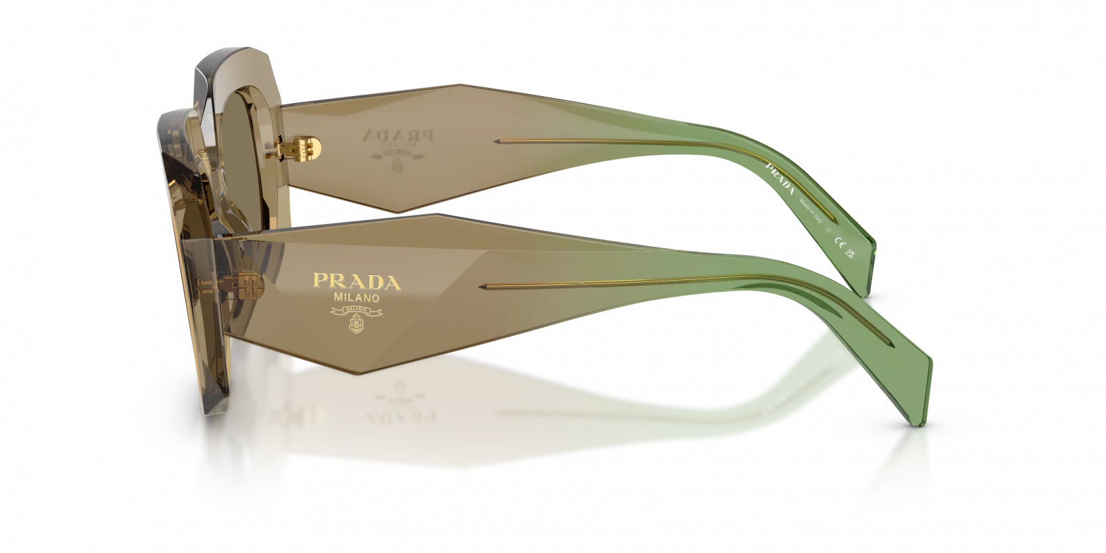 PR B23S Prada Light Brown Green/Light Brown M - Image 3