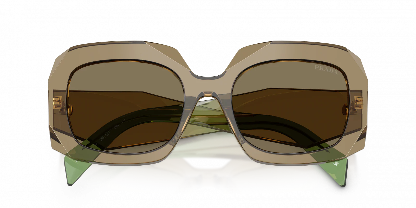 PR B23S Prada Light Brown Green/Light Brown M - Image 6