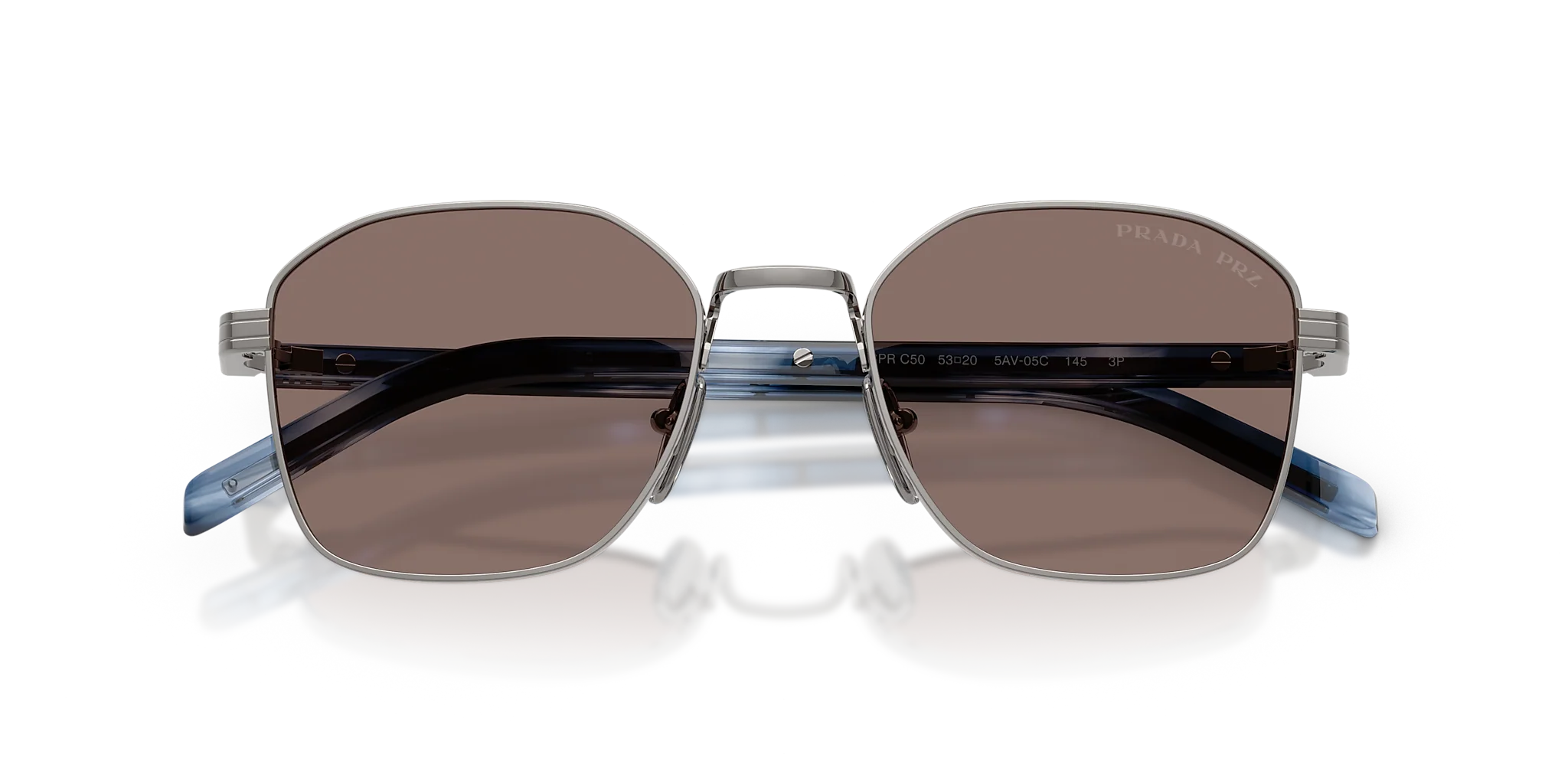 PR C50S Prada Gunmetal/Polar Light Brown S - Image 5