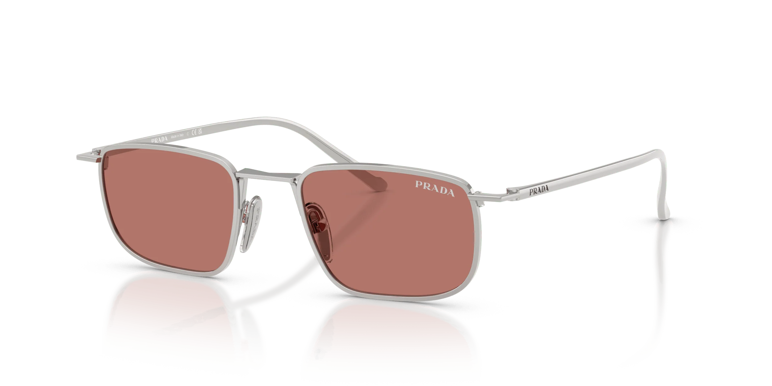 PR D52S PRADA Silver/Red M