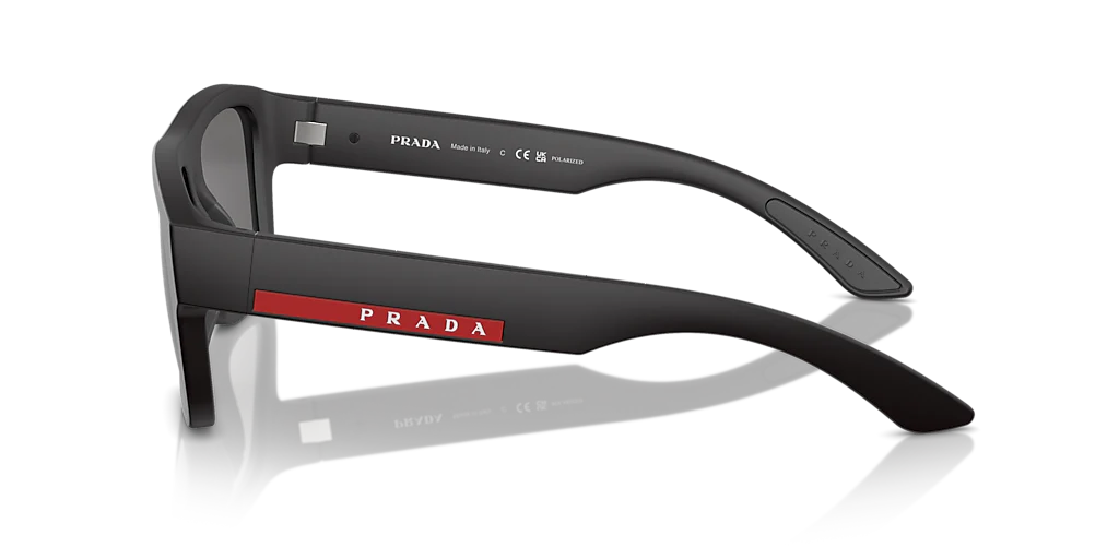 PS 04ZS Prada Linea Rossa Black/Grey XXL - Image 3