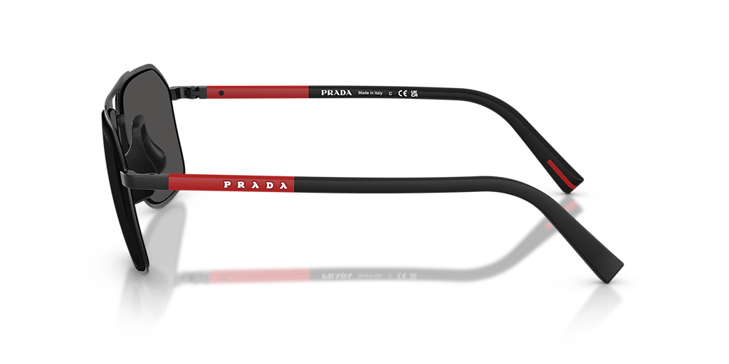 PS B51S PRADA LINEA ROSSA Matte Black Dark Grey XL - Image 3