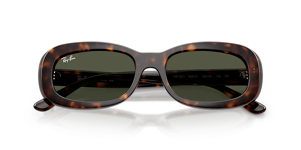 RB 2221 RAY-BAN Havana Green L - Image 5