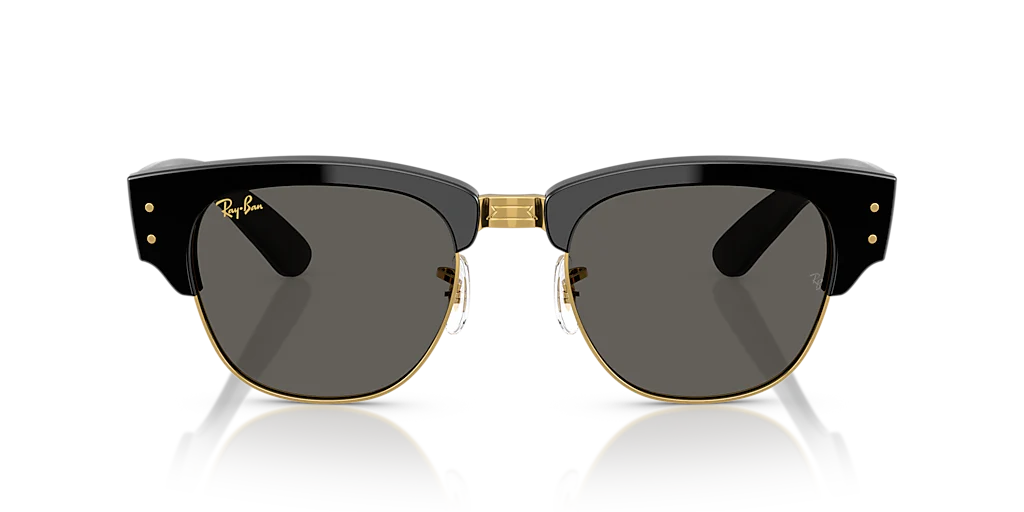 RB0316S Mega Clubmaster Blacked Out Collection Ray-Ban Black XL - Image 2