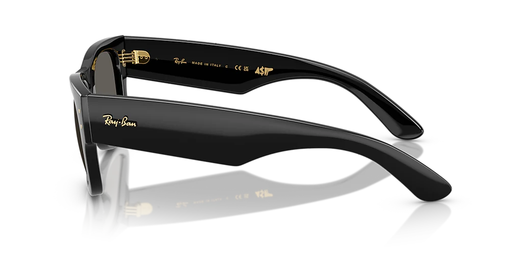 RB0840S Mega Wayfarer Blacked Out Collection Ray-Ban Black M - Image 4