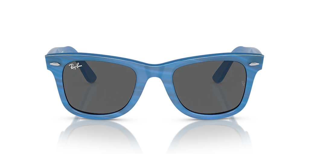 RB2140 Original Wayfarer Change Ray-Ban Blue/Grey L - Image 3
