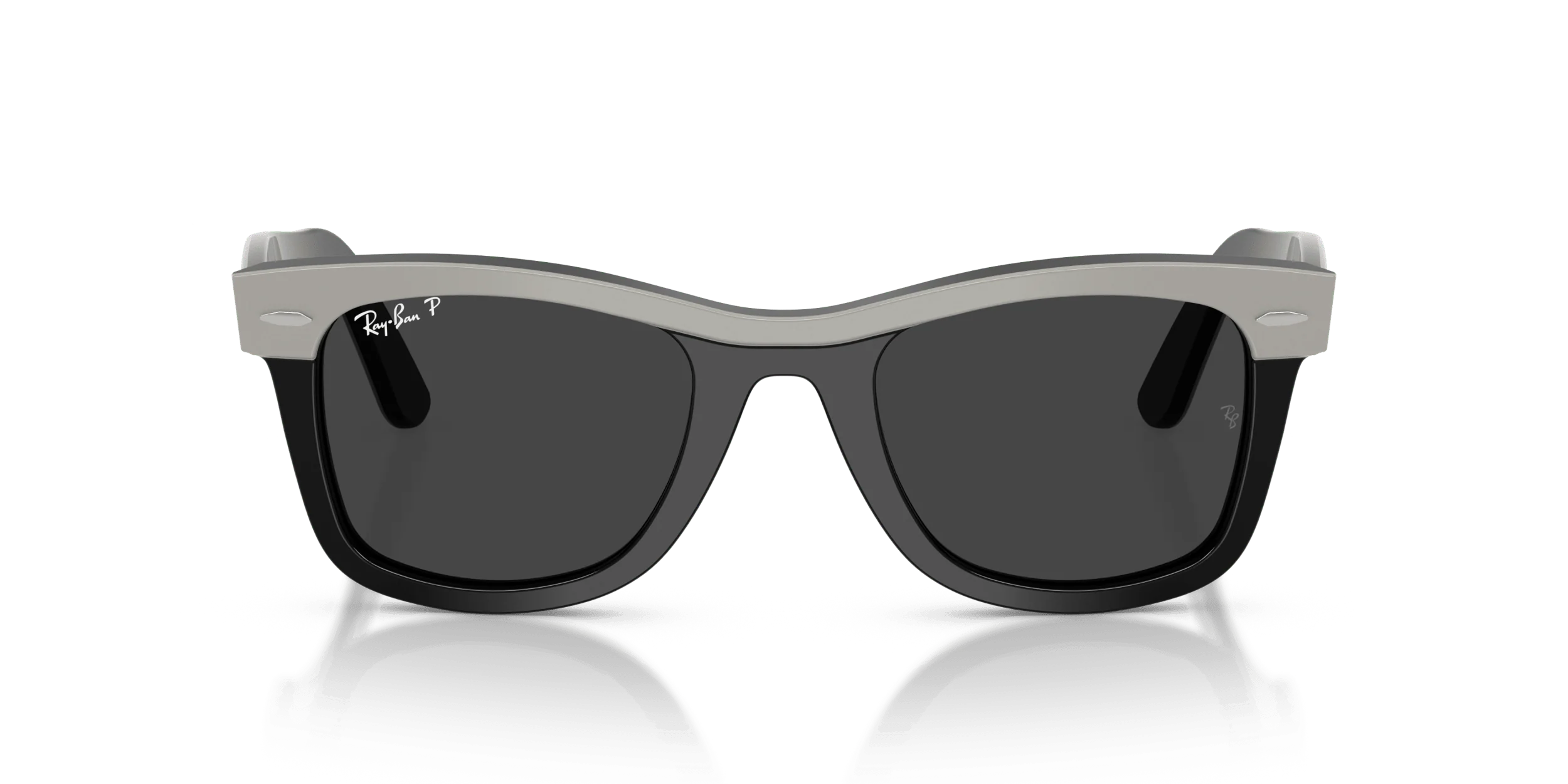 RB2240 Wayfarer  RAY-BAN Grey/Black Polarized S - Image 2