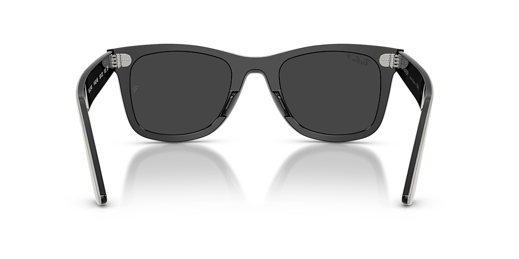 RB2240 Wayfarer  RAY-BAN Grey/Black Polarized S - Image 5
