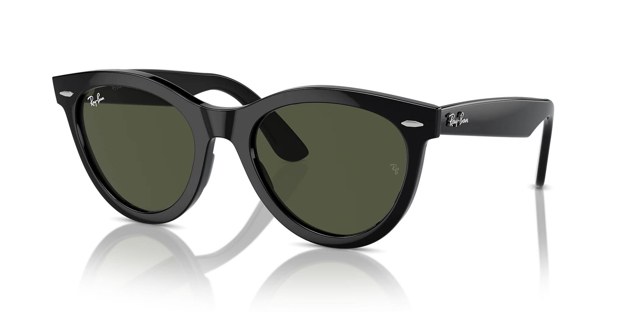 RB2241 Wayfarer Way Ray-Ban Black/Green L