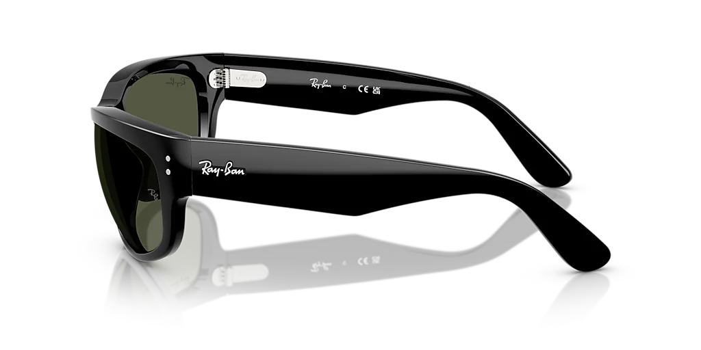 RB2289 Mega Balorama Ray-Ban Black/Green XL - Image 3