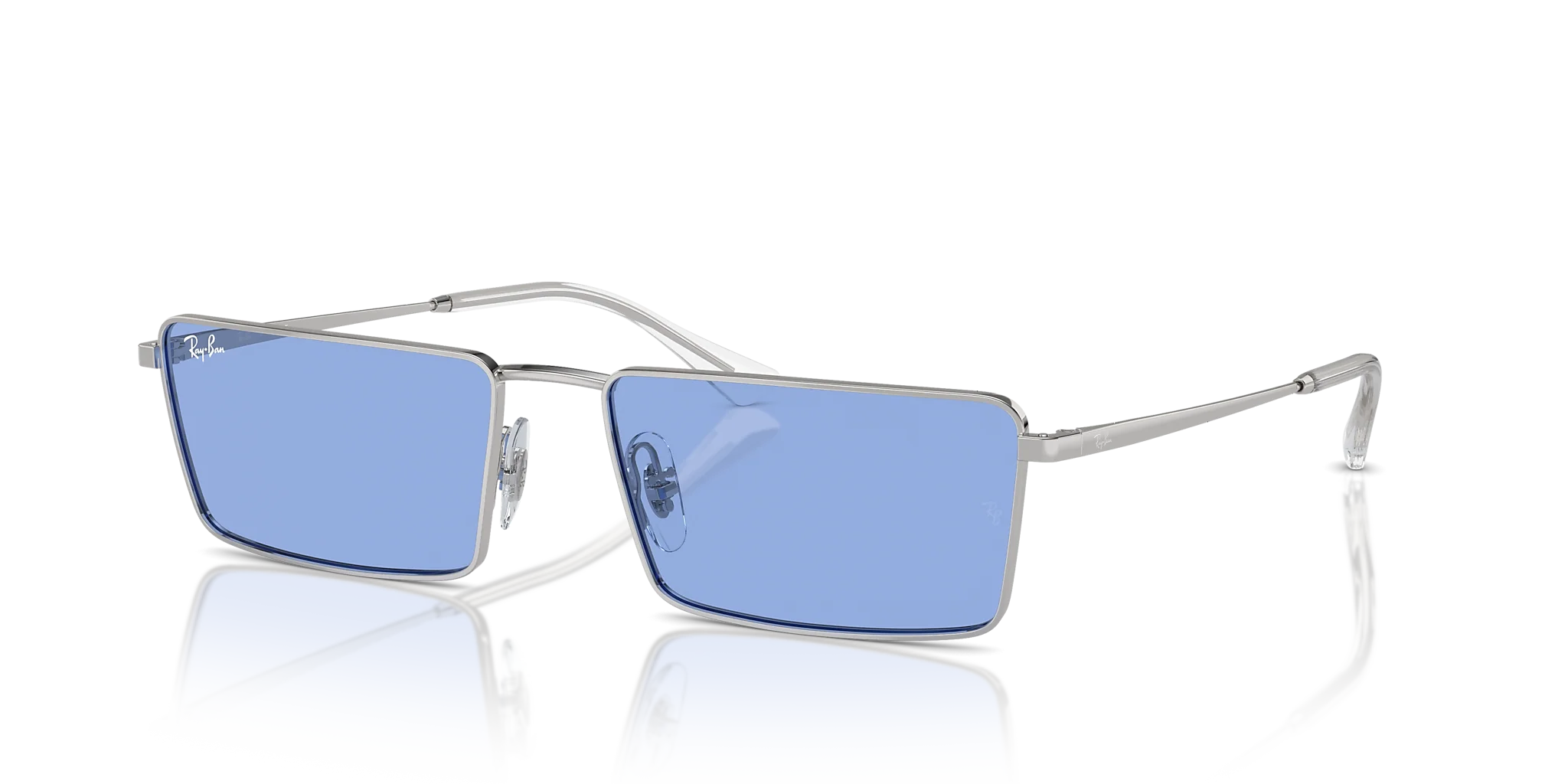 RB3741 Emy Bio-Based Ray-Ban Silver/Blue XXL