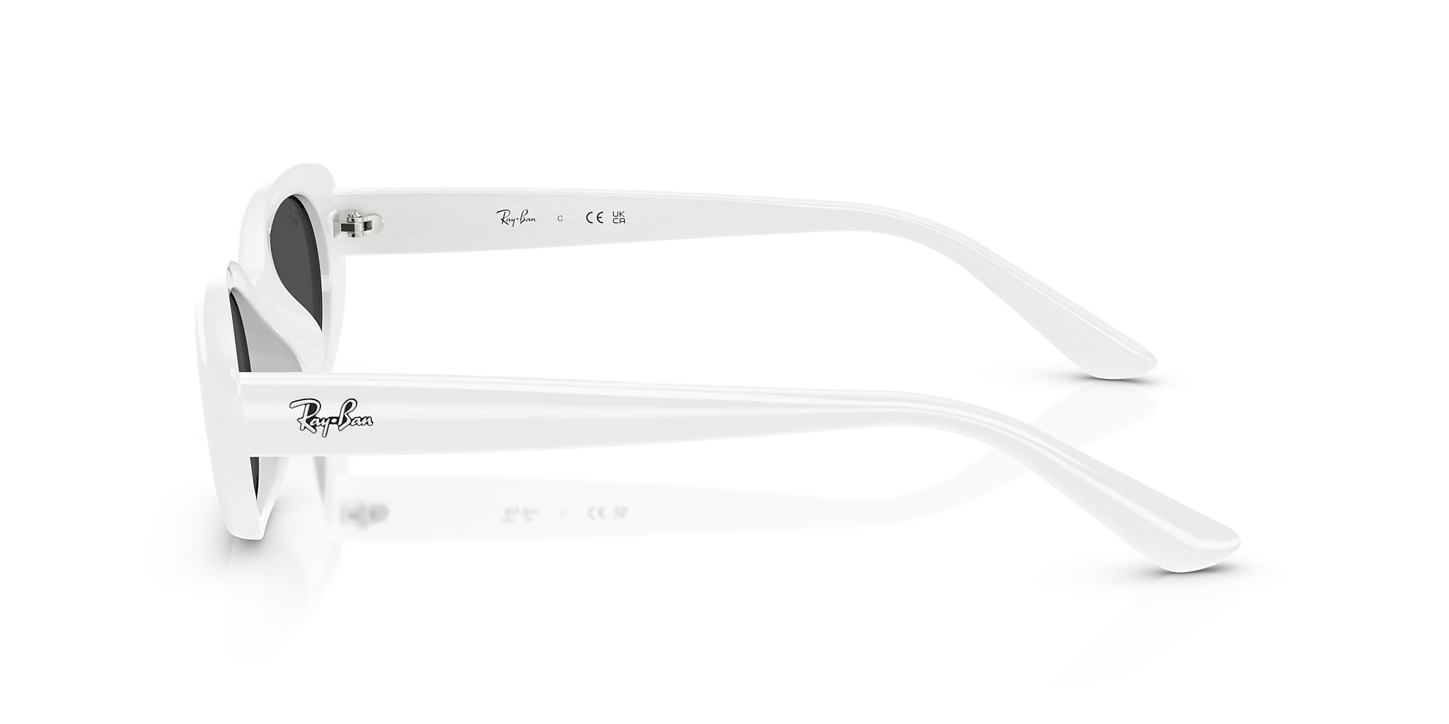 RB4441D Ray-Ban White/Grey L - Image 3