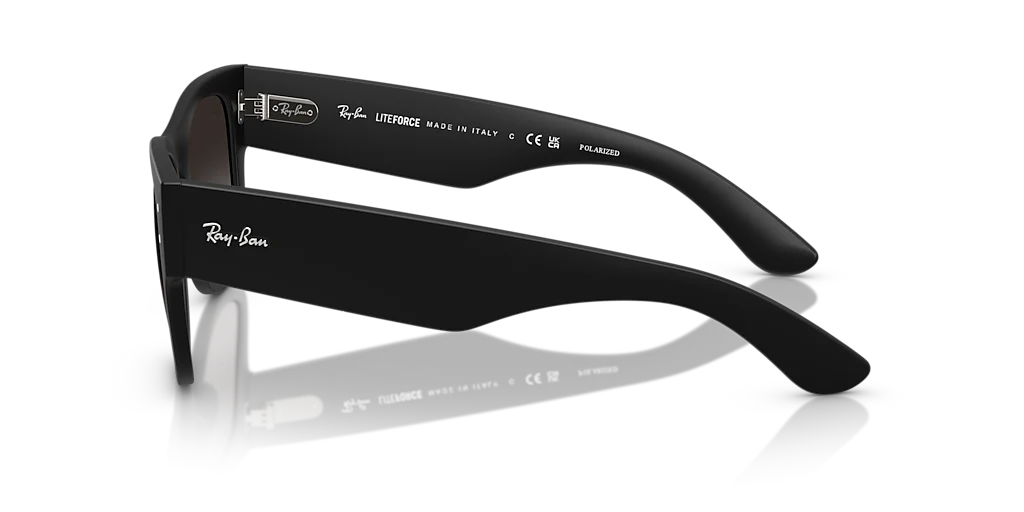 RB4840S Mega Wayfarer Liteforce Ray-Ban Black/Grey L - Image 3