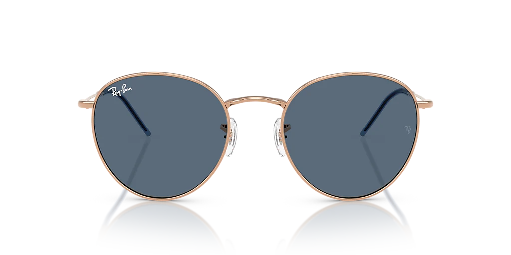 RBR0103S Round Reverse Ray-Ban Gold/Blue L - Image 2