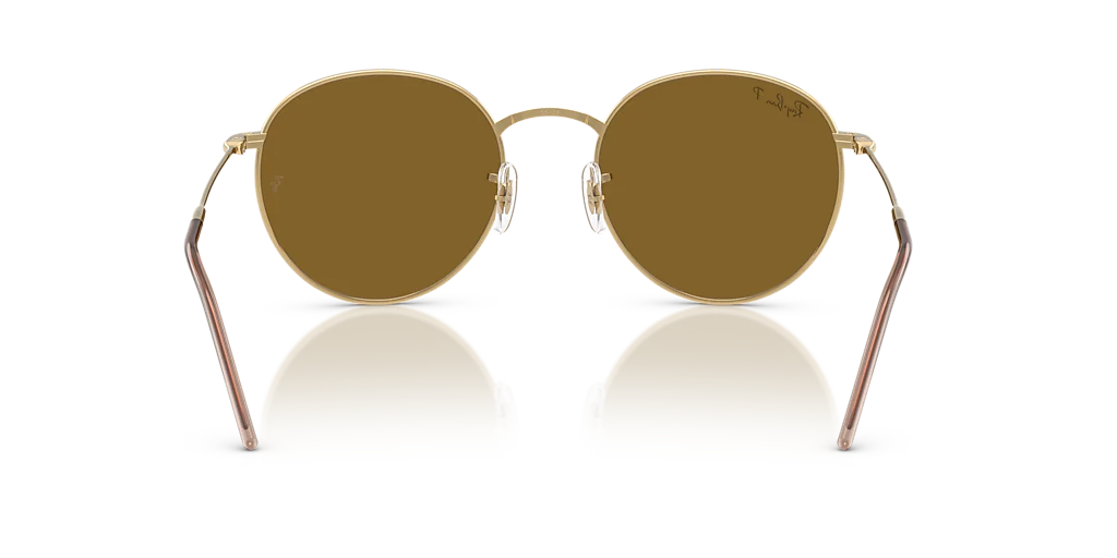 RBR0103S Round Reverse Ray-Ban Gold/Brown XL - Image 4