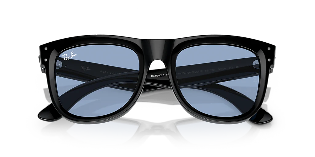 RBR0502S Wayfarer Reverse Ray-Ban Black/Blue S - Image 5