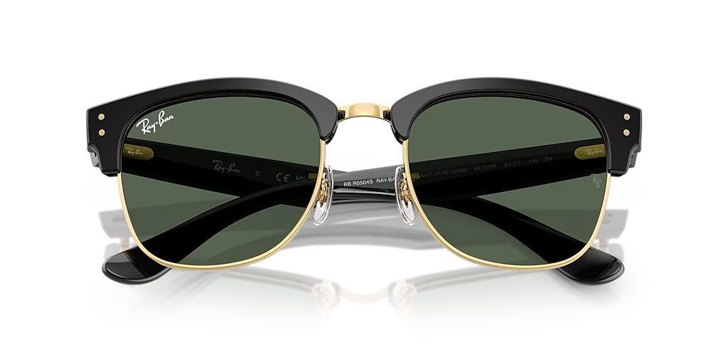 RBR0504S Clubmaster Reverse Ray-Ban Black/Green S - Image 5