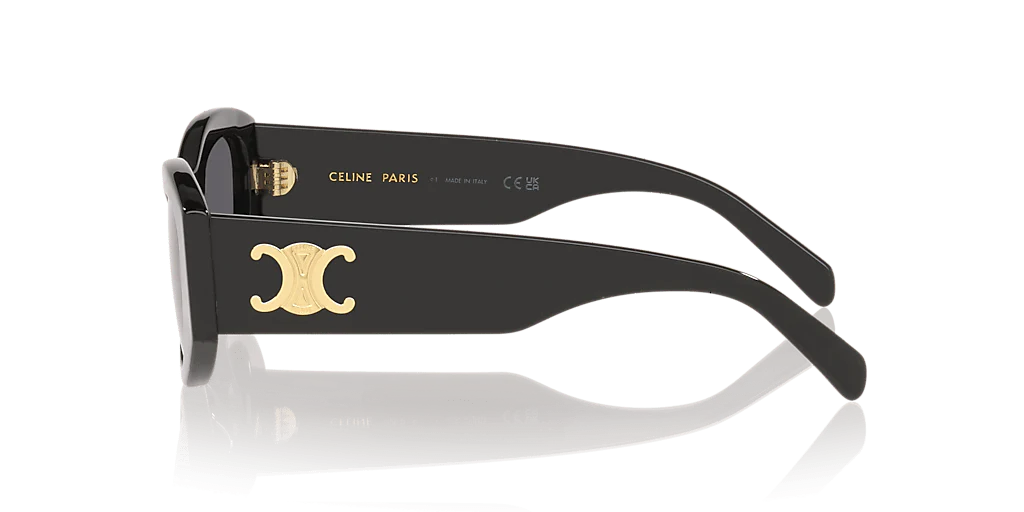 Triomphe CL40308U Celine Black Grey Regular S - Image 4